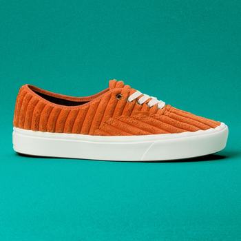 Damske Tenisky Vans Jumbo Cord Comfycush Authentic Oranžové VA54AKDCU